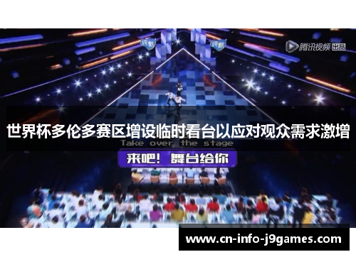 世界杯多伦多赛区增设临时看台以应对观众需求激增